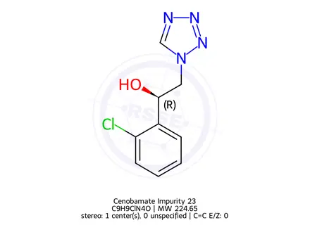 Chemical structure of Cenobamate Impurity 23
