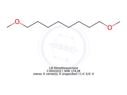 Chemical structure of 1,8-Dimethoxyoctane
