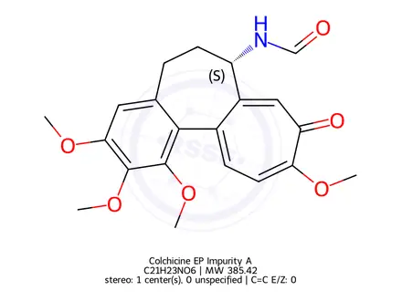Chemical structure of Colchicine EP Impurity A