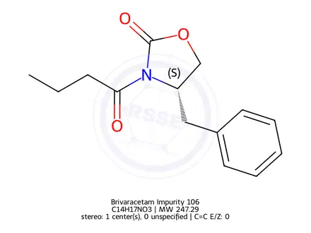 Chemical structure of Brivaracetam Impurity 106