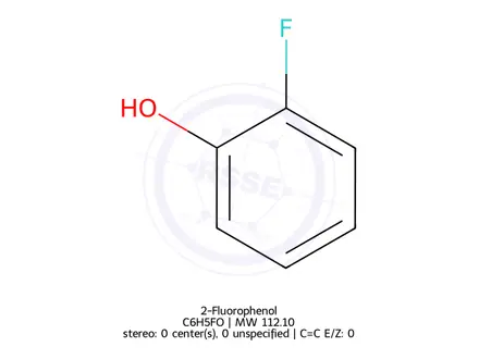 Chemical structure of 2-Fluorophenol