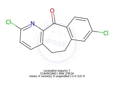 Chemical structure of Loratadine Impurity 35
