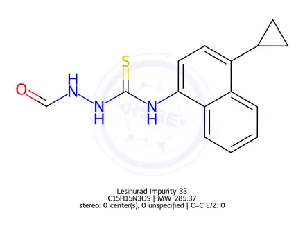 Chemical structure of Lesinurad Impurity 18