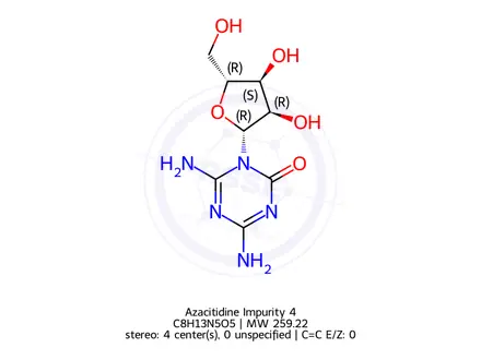 Chemical structure of Azacitidine Impurity 4