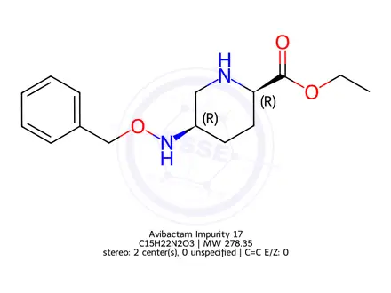 Chemical structure of Avibactam Impurity E