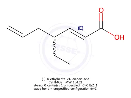 Chemical structure of Lactic Acid Impurity 113