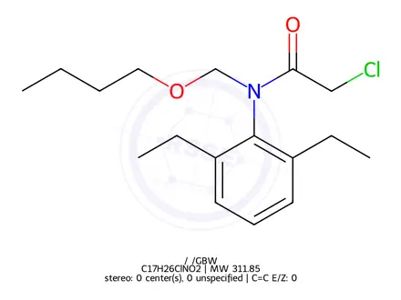 Chemical structure of Butachlor