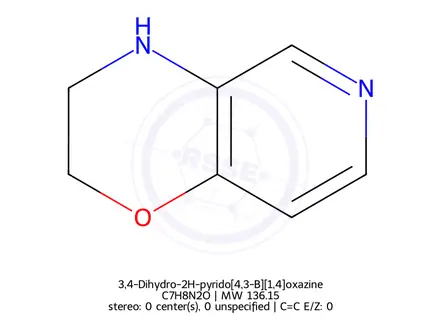Chemical structure of 3,4-Dihydro-2H-pyrido[4,3-B][1,4]oxazine