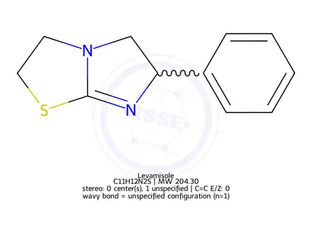 Chemical structure of Levamisole