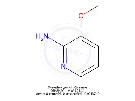 Chemical structure of 3-methoxypyridin-2-amine