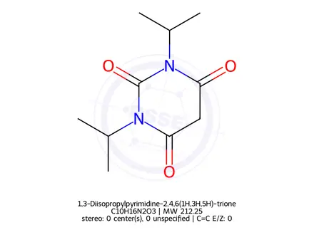 Chemical structure of 1,3-Diisopropylpyrimidine-2,4,6(1H,3H,5H)-trione