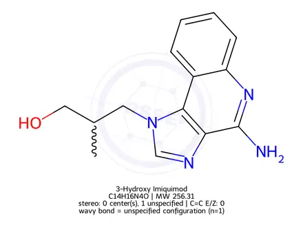 Chemical structure of 3-Hydroxy Imiquimod