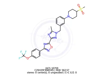 Chemical structure of IACS 10759