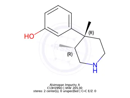 Chemical structure of Alvimopan Impurity A