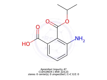 Chemical structure of Apremilast Impurity 47
