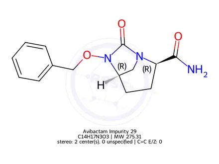 Chemical structure of Avibactam Impurity Q