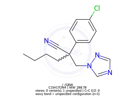 Chemical structure of Myclobutanil