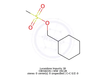 Chemical structure of Lurasidone Impurity 18
