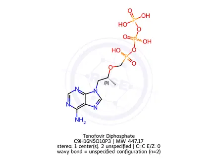 Chemical structure of Tenofovir impurity 93