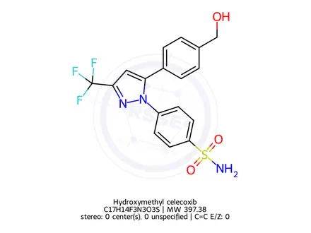 Chemical structure of Celecoxib Impurity 40