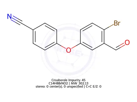 Chemical structure of Crisaborole Impurity 45