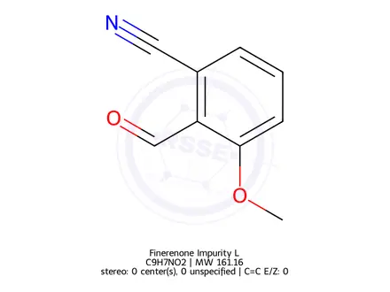 Chemical structure of Finerenone Impurity L