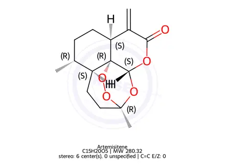 Chemical structure of Artemisitene