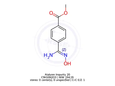 Chemical structure of Ataluren Impurity 20