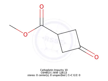 Chemical structure of Carboplatin Impurity 10