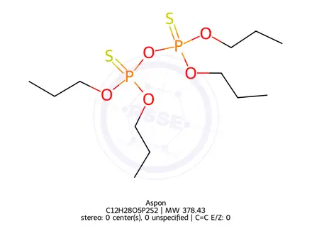 Chemical structure of Aspon
