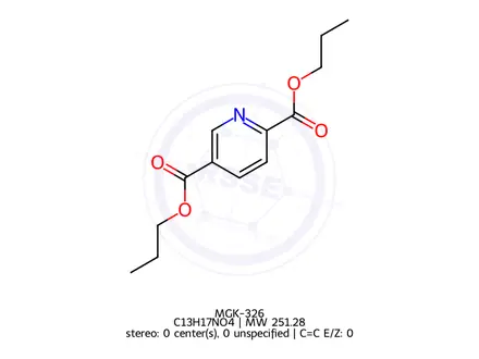 Chemical structure of MGK-326