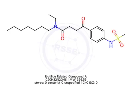 Chemical structure of 1,4-Diketo Ibutilide
