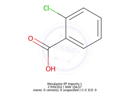 Chemical structure of Mesalazine EP Impurity L