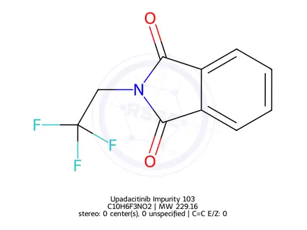 Chemical structure of Upadacitinib Impurity 103