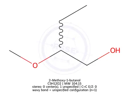 Chemical structure of 2-Methoxy-1-butanol