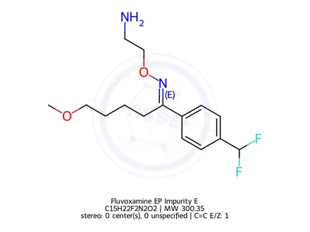 Chemical structure of Fluvoxamine EP Impurity E
