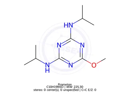 Chemical structure of Prometon