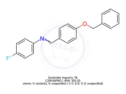 Chemical structure of Ezetimibe Impurity 78