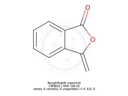 Chemical structure of Butyphthalide impurity4