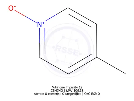 Chemical structure of Milrinone Impurity 12