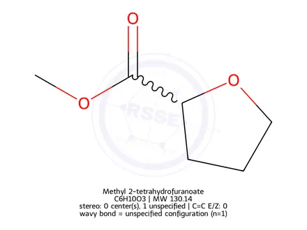 Chemical structure of Methyl 2-tetrahydrofuranoate