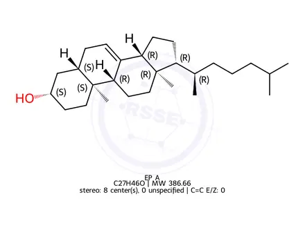 Chemical structure of Cholesterol EP Impurity A