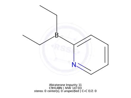 Chemical structure of Abiraterone Impurity 11