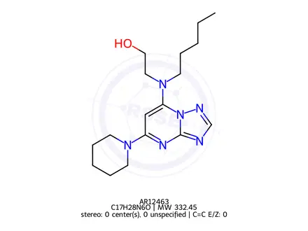 Chemical structure of AR12463