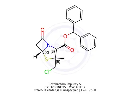 Chemical structure of Tazobactam Impurity 5
