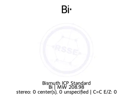 Chemical structure of Bismuth ICP Standard