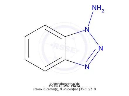 Chemical structure of 1-Aminobenzotriazole