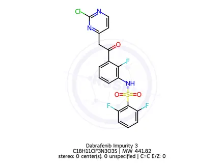 Chemical structure of Dabrafenib Impurity 3