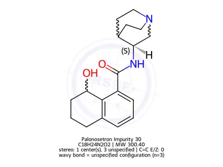 Chemical structure of Palonosetron Impurity 30