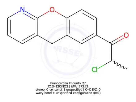 Chemical structure of Pranoprofen Impurity 24